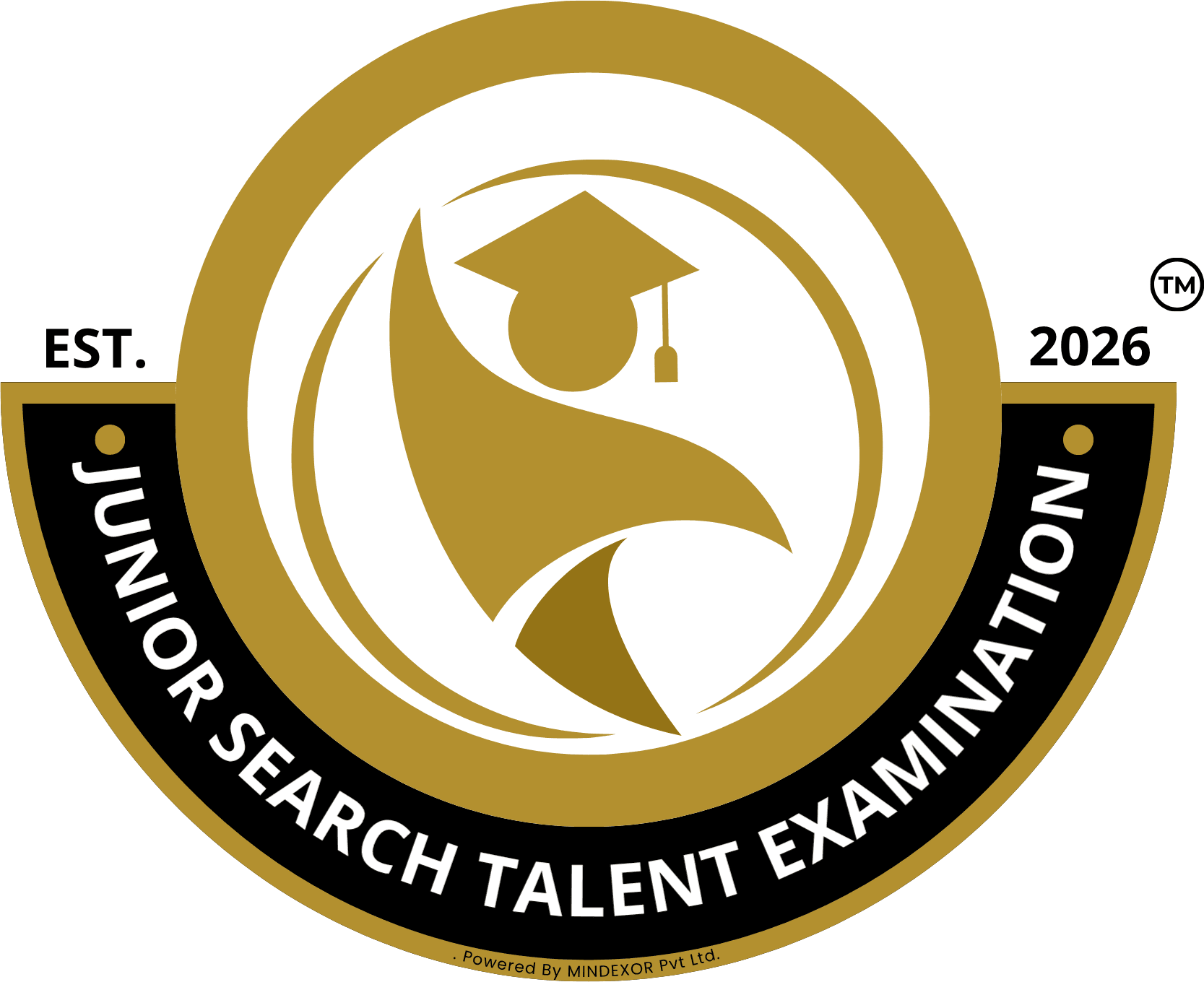 JSTE — Junior Talent Search Examination official seal